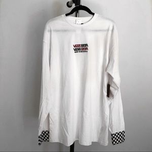 Vans embroidered logo long-sleeve tee